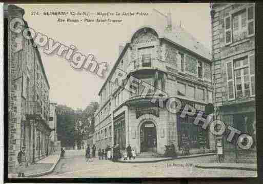 Ville de GUINGAMP Carte postale ancienne